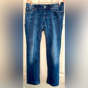Miss Me Jeans Signature Skinny Women's27 Blue Denim